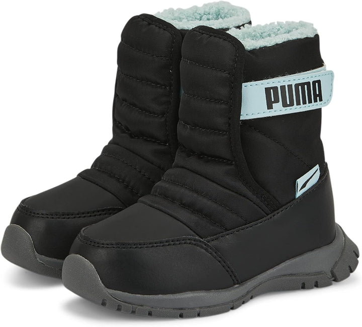 PUMA Unisex Baby Nieve Boot WTR Ac Inf Sneaker 20 EU Puma Black Puma Black, 20 EU Puma Black Puma Bl