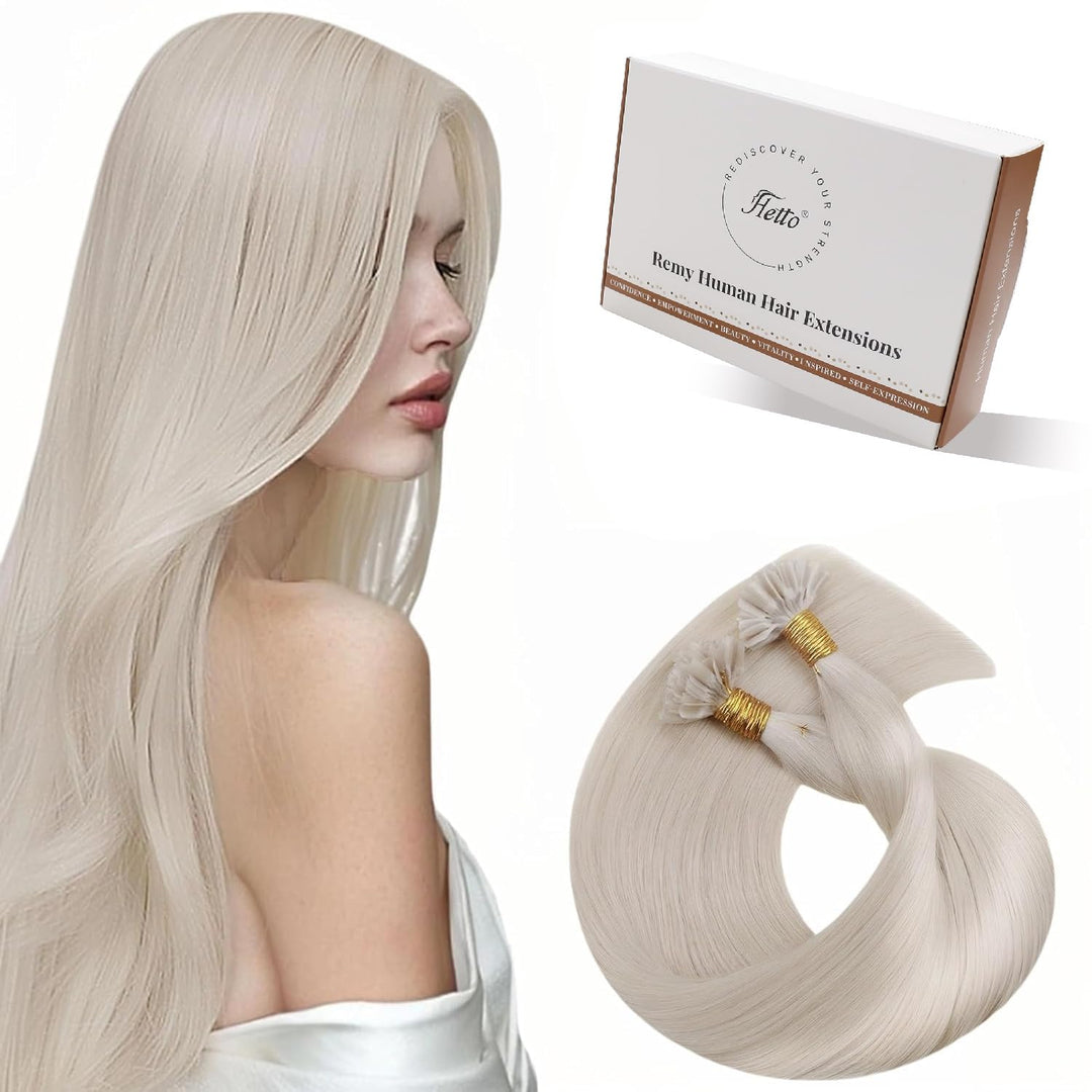 Hetto Blond Bonding Echthaar Extensions Keratin Echthaar Extensions Bondings Remy Bonding Extensions