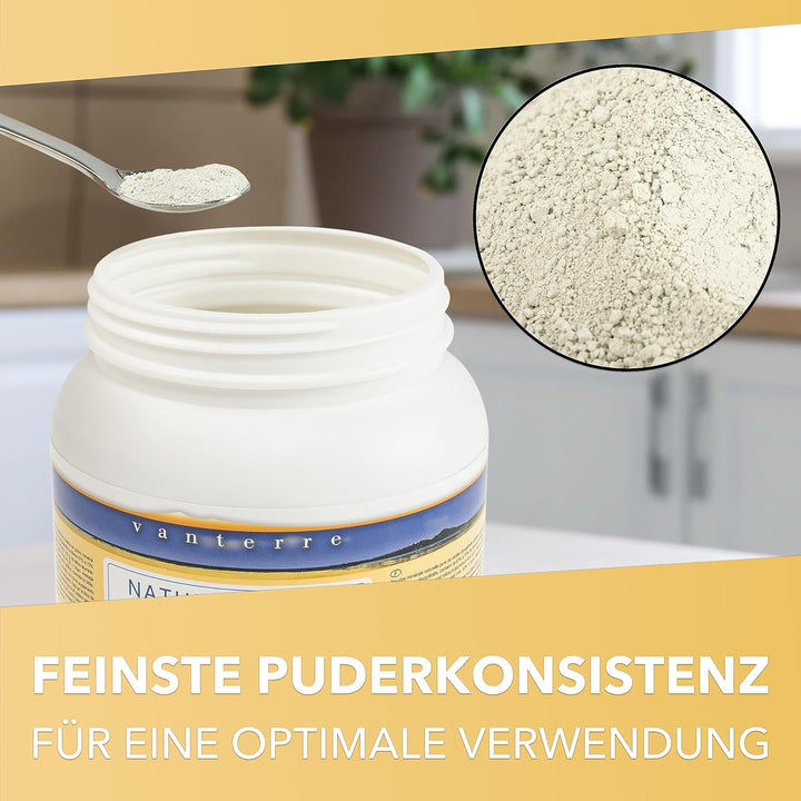 vanterre 1400g ZEOLITH - KLINOPTILOLITH ø 6µm - Im Luftstrom vermahlen und aktiviert
