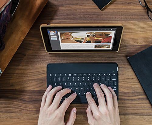 Logitech Keys-to-Go Tastatur für Mobiltelefone QWERTY Türkisch, Schwarz, Bluetooth, Tastaturen für M