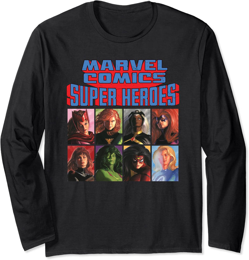 Marvel Comics Super Heroes The Timeless Collection Langarmshirt