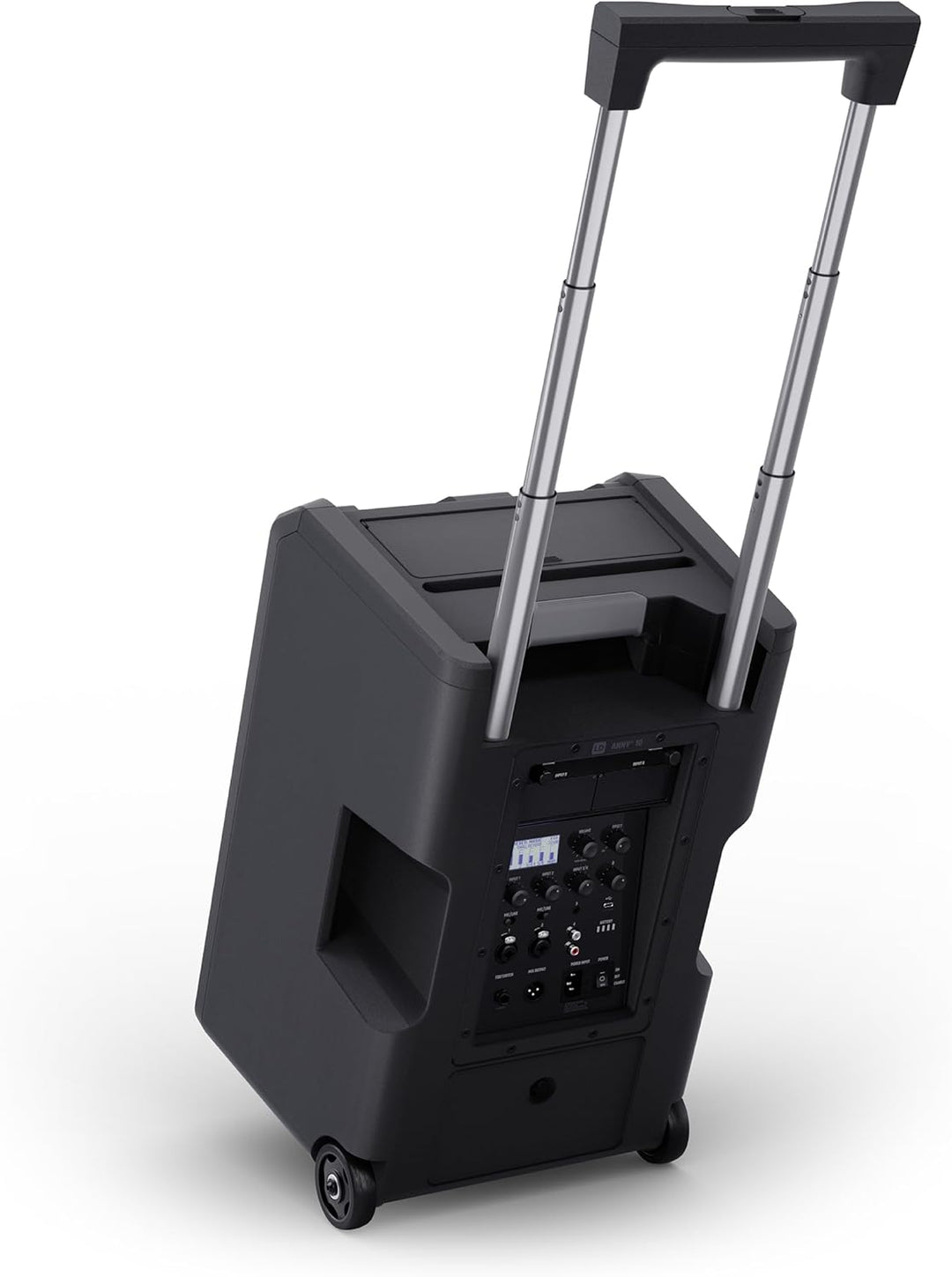 LD Systems ANNY 10 - mobiler PA-Lautsprecher mit Akku und Mixer, schwarz