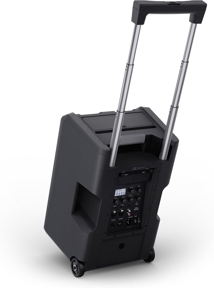 LD Systems ANNY 10 - mobiler PA-Lautsprecher mit Akku und Mixer, schwarz