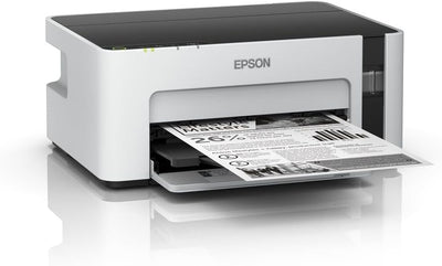 Epson EcoTank ET-M1120 nachfüllbarer Schwarzweissdrucker (Singlefunction, DIN A4, Wi-Fi, USB 2.0) gr