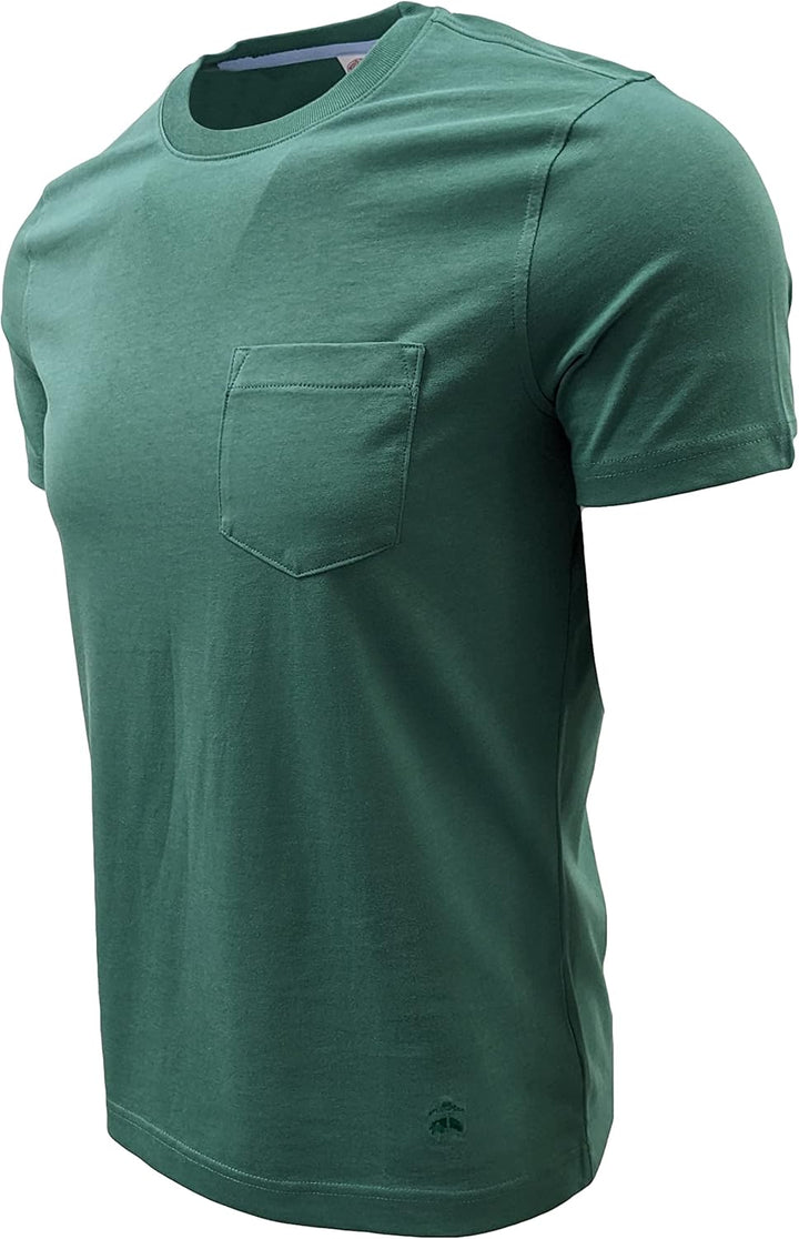 Brooks Brothers T-Shirt mit Tasche aus Jersey M Grün, M Grün