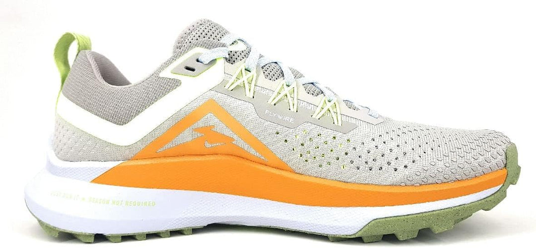 Nike Herren React Pegasus Trail 4 Sneaker 40.5 EU Lt Iron Ore Volt Cobblestone, 40.5 EU Lt Iron Ore