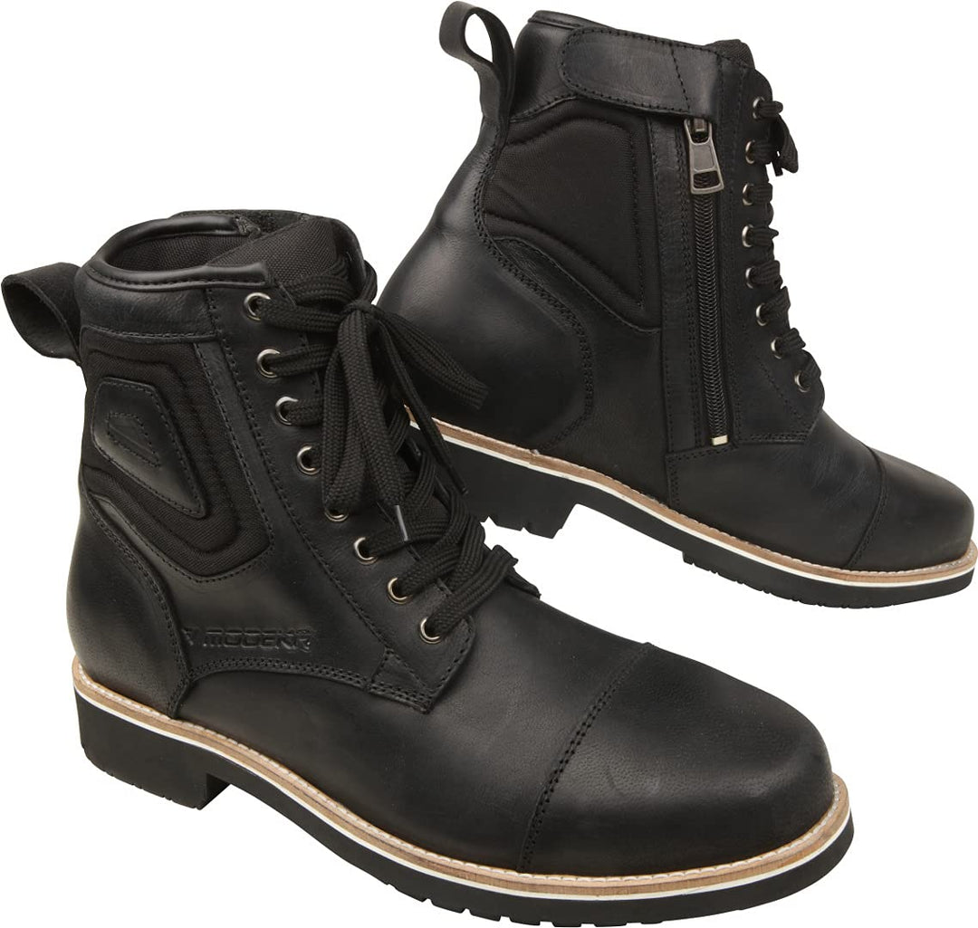 Modeka Wolter Motorradstiefel 43 EU Schwarz, 43 EU Schwarz