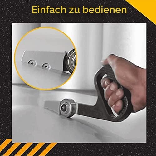 Tragbarer Metallplattenschneider, Langlebige Manuelle Metallschneidemaschine Zum Schneiden von Edels