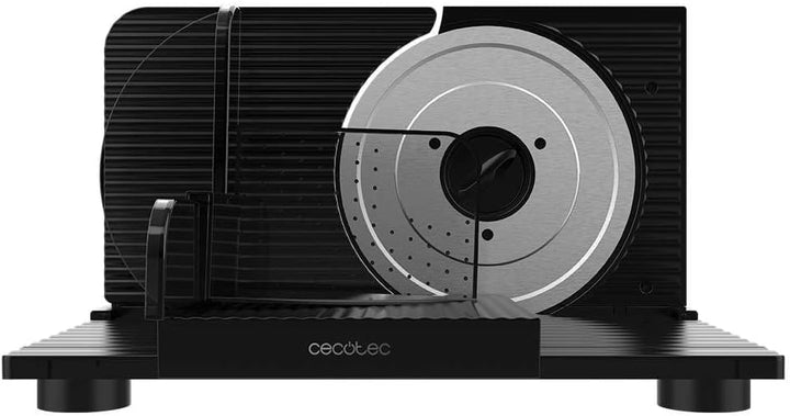 Cecotec Aufschnittmaschine Rock’nCut Shuriken. 150 W, Abnehmbare Scheibe mit 17 cm, Verschiedene Leb