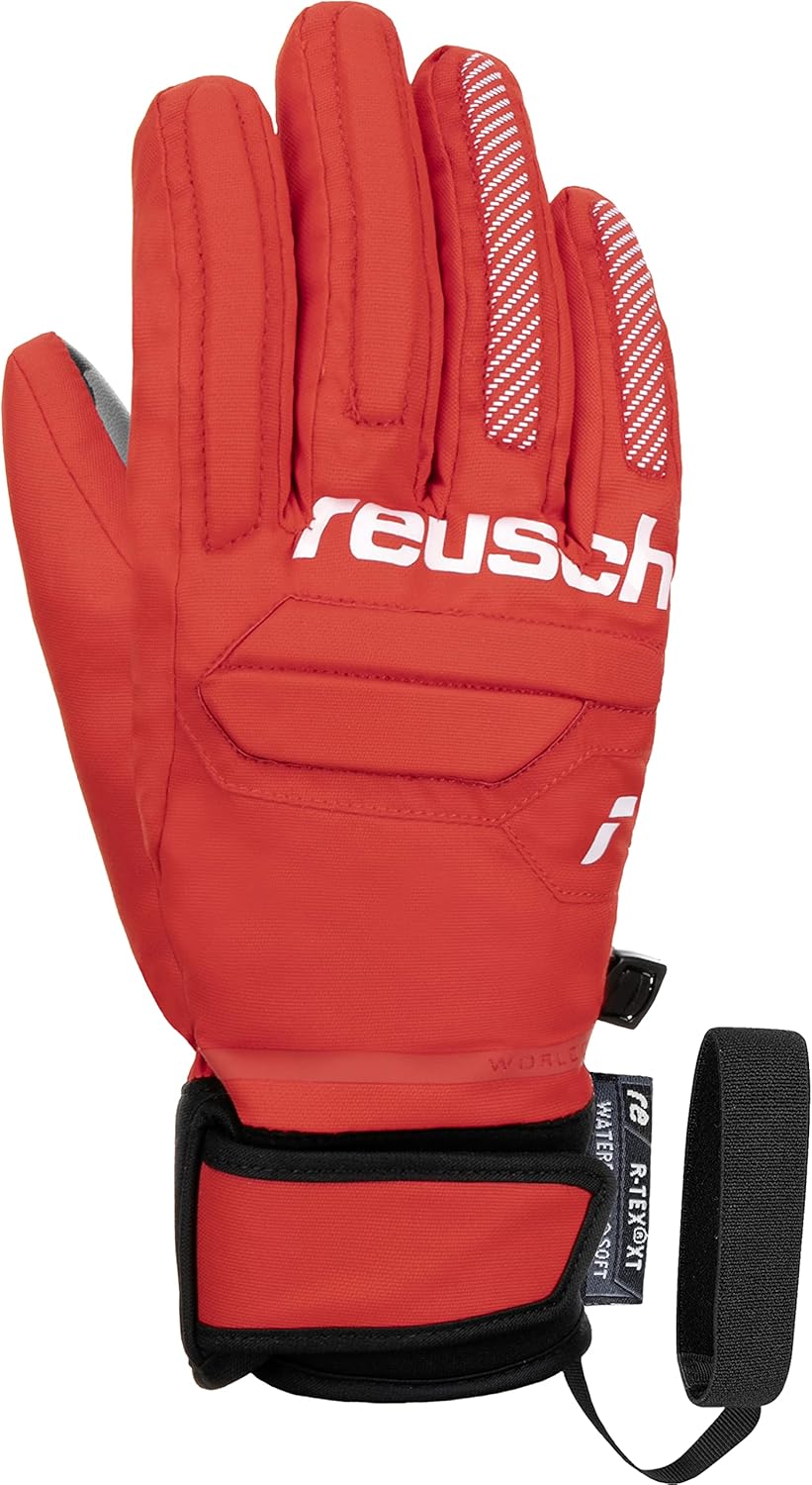 Reusch Unisex Jugend Warrior R-tex Xt Junior wasserdichte Membran, Winddicht Atmungsaktiv Sporthands