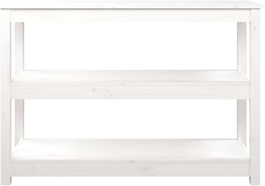 Tidyard Konsolentisch mit 3 Ablagen Konsole Beistelltisch Flurtisch Sideboard Ablagetisch Wandtisch