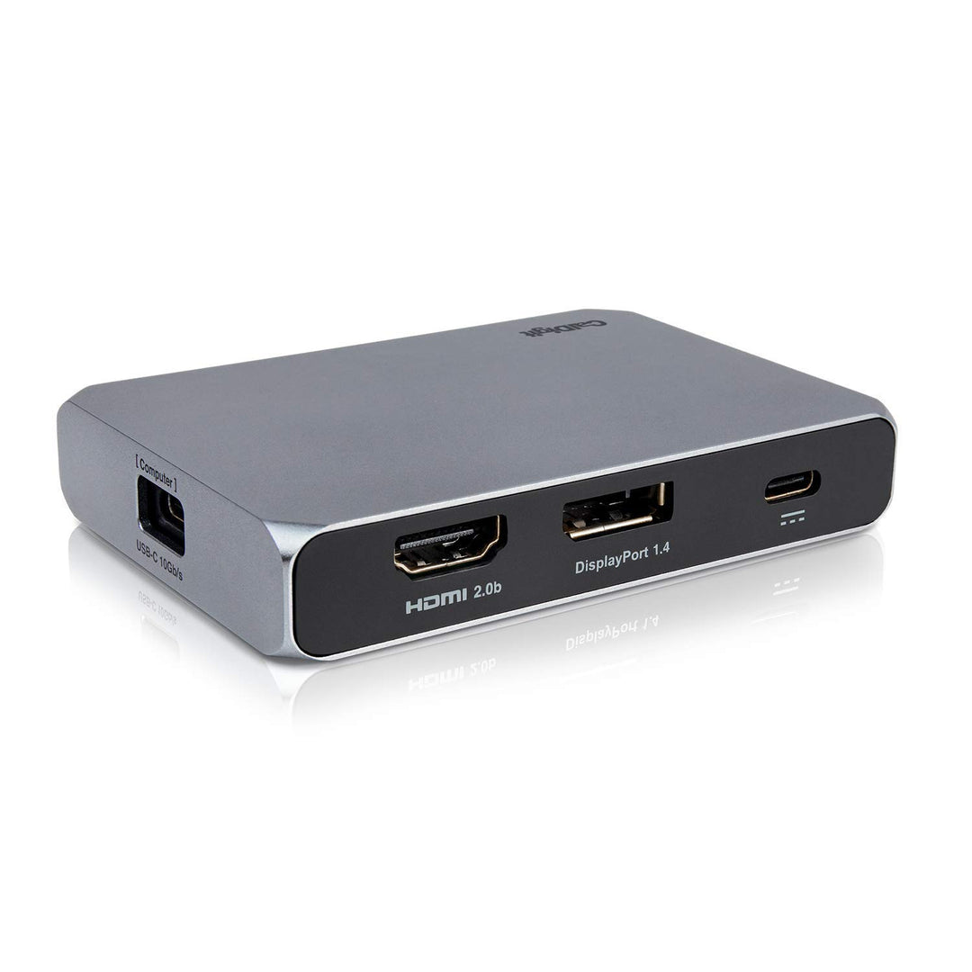 CalDigit USB-C Gen 2 SOHO-Dock mit 10 Gbit/s - Bis zu 4K 60 Hz, HDMI 2.0b, DisplayPort 1.4, 10 Gbit