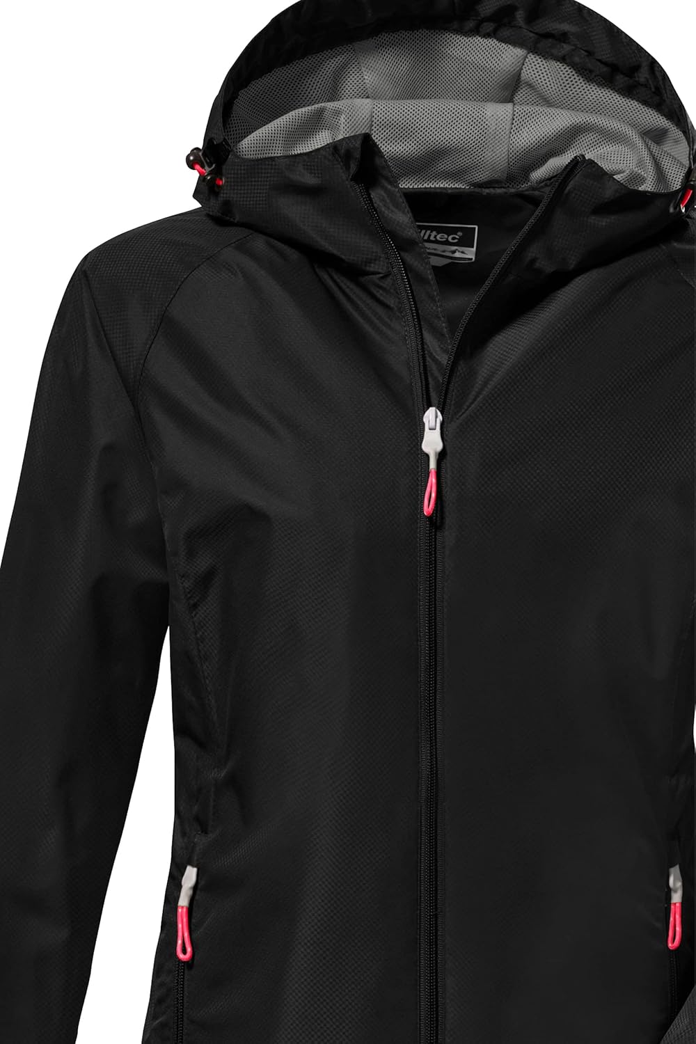 Killtec Damen Kos 15 Wmn Jckt Funktionsjacke mit Kapuze, packbar 36 Schwarz, 36 Schwarz