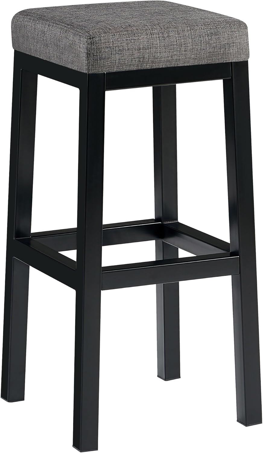 CLP Barhocker Taylor I Sitzhöhe 83 cm I Gepolsterter Barstuhl mit Kunstlederbezug oder Stoffbezug I
