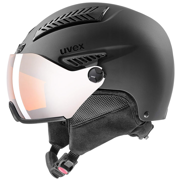 uvex Unisex – Erwachsene hlmt 600 Visor Skihelm black mat 53-55 cm, black mat 53-55 cm