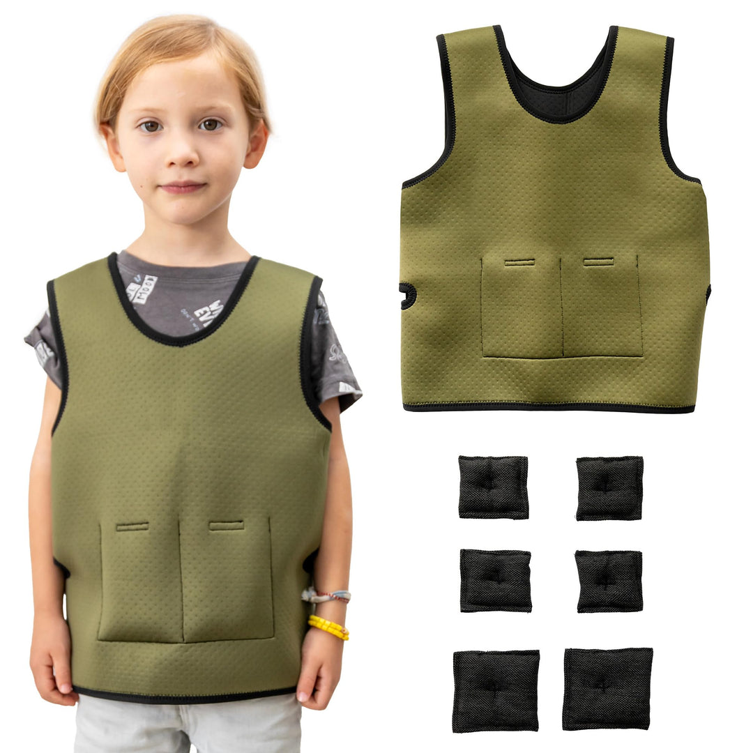 Gewichtsweste Kinder | Weighted West als ADHS Hilfsmittel und Autismus Hilfsmittel | Autismus-Sensor