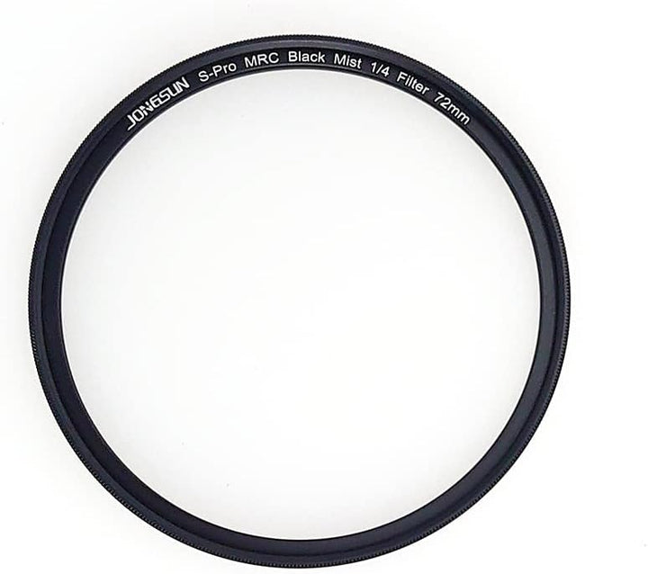 JONGSUN S-Pro MRC Black Mist 1/4 Filter 72mm, Schwarzer Soft Pastell Traum Film Spezialeffekte Filte