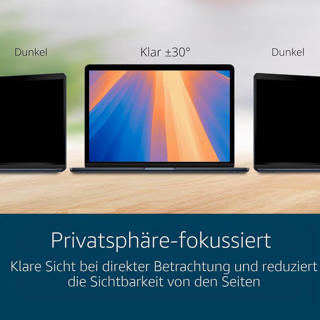 Kensington MagPro™ Elite Magnetischer Blickschutzfilter für MacBook Air 13.6" (2022), Magnetische Sc