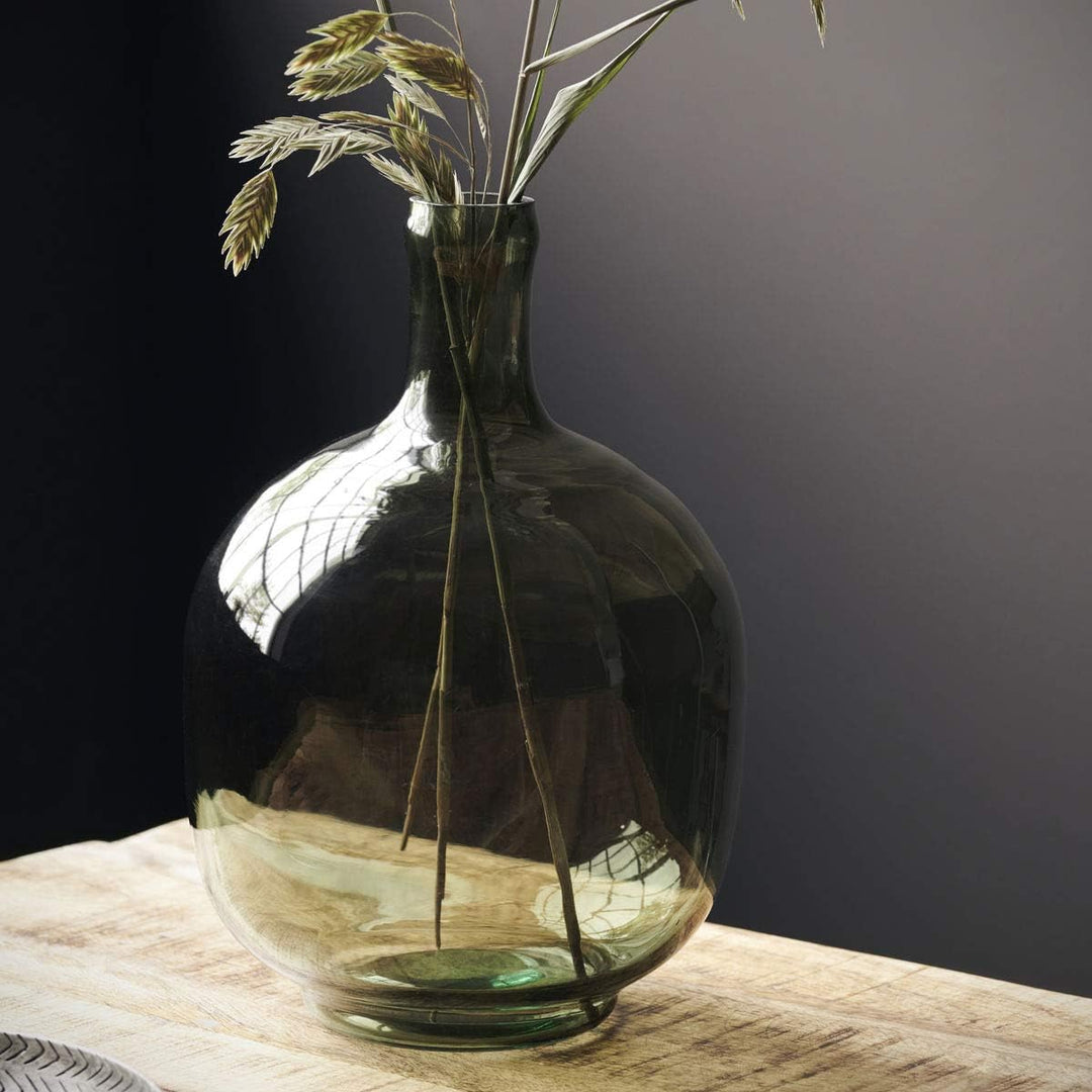 House Doctor 208346065, Vase, Tinka, Dunkelgrün, Glas