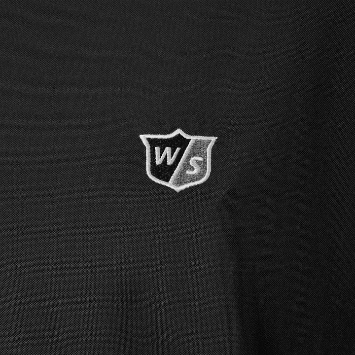 Wilson Herren Klassisches Herren-Poloshirt Poloshirt XL Schwarz, XL Schwarz