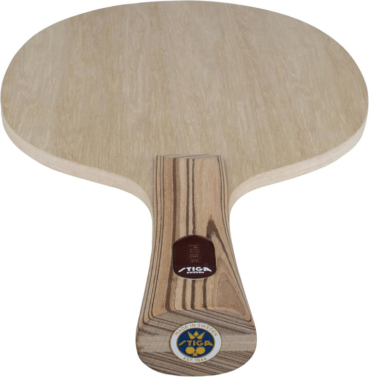 STIGA Tischtennisholz Pure - Professionelles Offensives Tischtennis Holz Blade – 7 Schichten reines