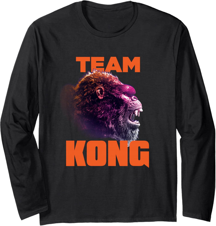 Godzilla vs Kong - Official Team Kong Neon Langarmshirt