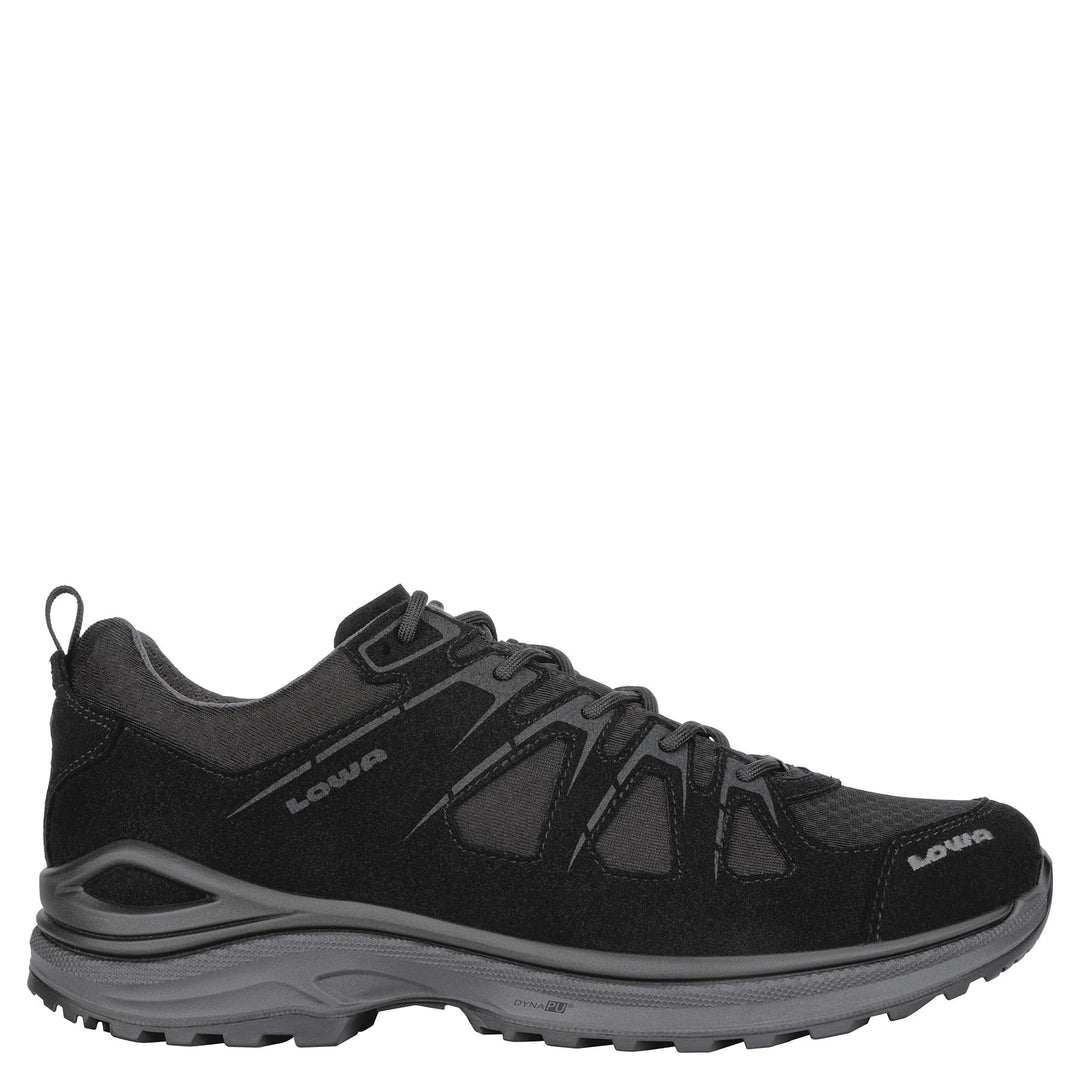 LOWA INNOX EVO GTX LO Unisex Wanderschuh Trekking Outdoor Goretex 310611 navy 46 EU Schwarz, 46 EU S