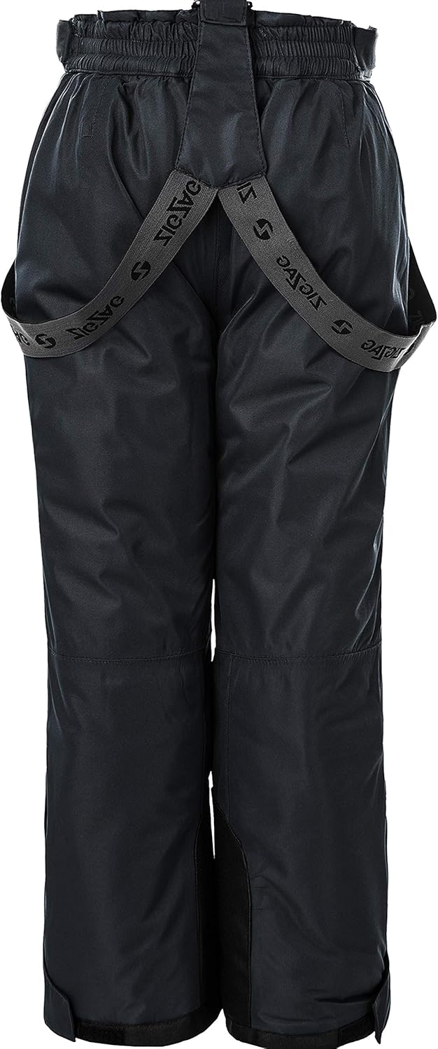 ZIGZAG Kinder Whistler Skihose 'Provo' mit 10.000 mm Wassersäule Robuste Skihose mit Hosenträgern un