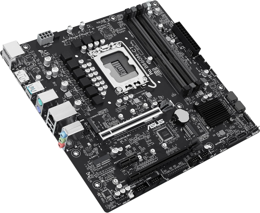 ASUS PRO B760M-CT-CSM Business Mainboard Sockel Intel LGA 1700 (mATX, CSM, Control Center Express, C