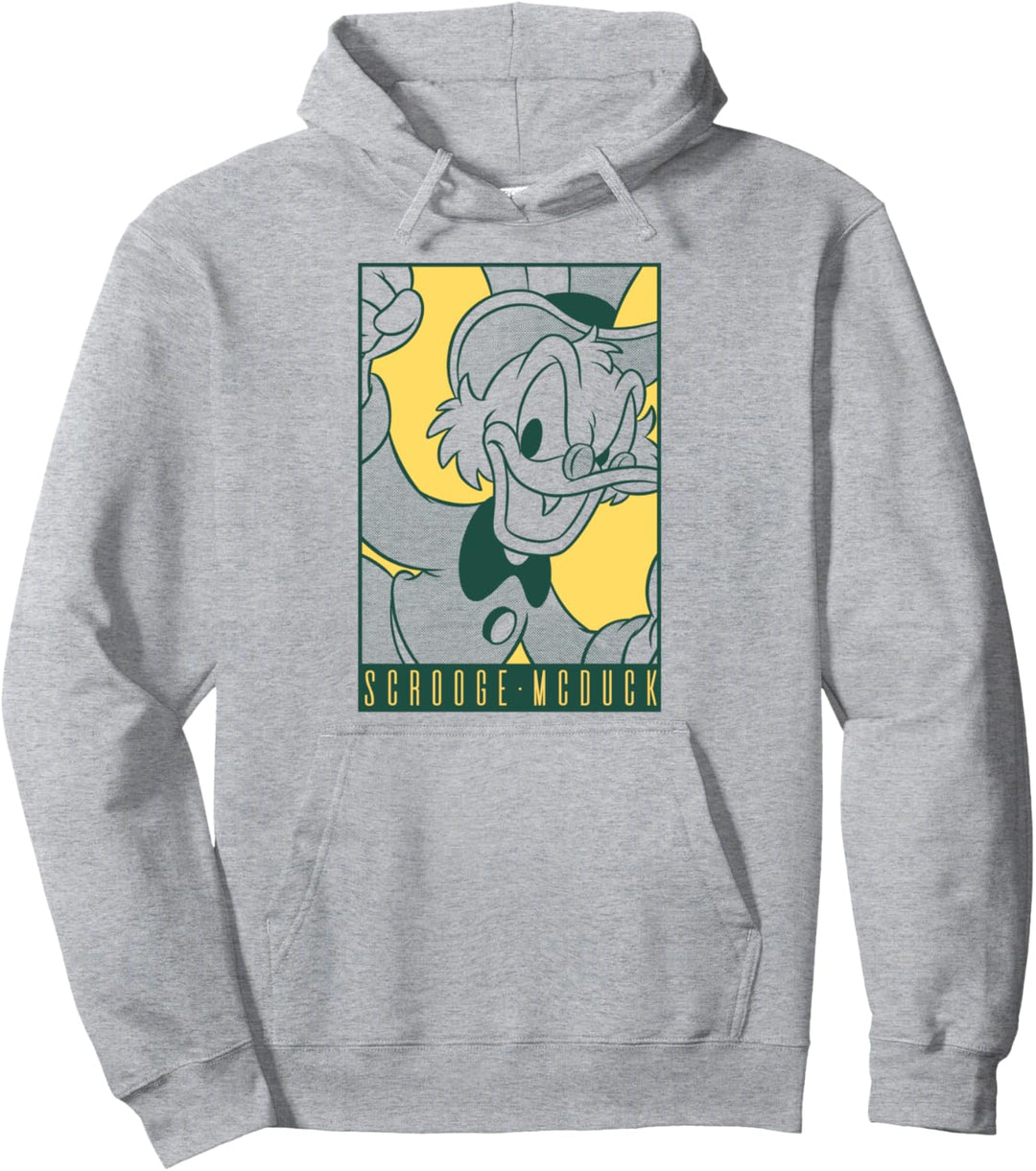 Disney DuckTales Scrooge McDuck Pop Art Poster Pullover Hoodie