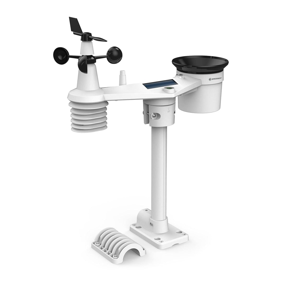 Bresser 7-in-1 Ersatz-Funksensor für 4CAST WLAN Wetterstation Aussensensor Temperatur Luftfeuchtigke
