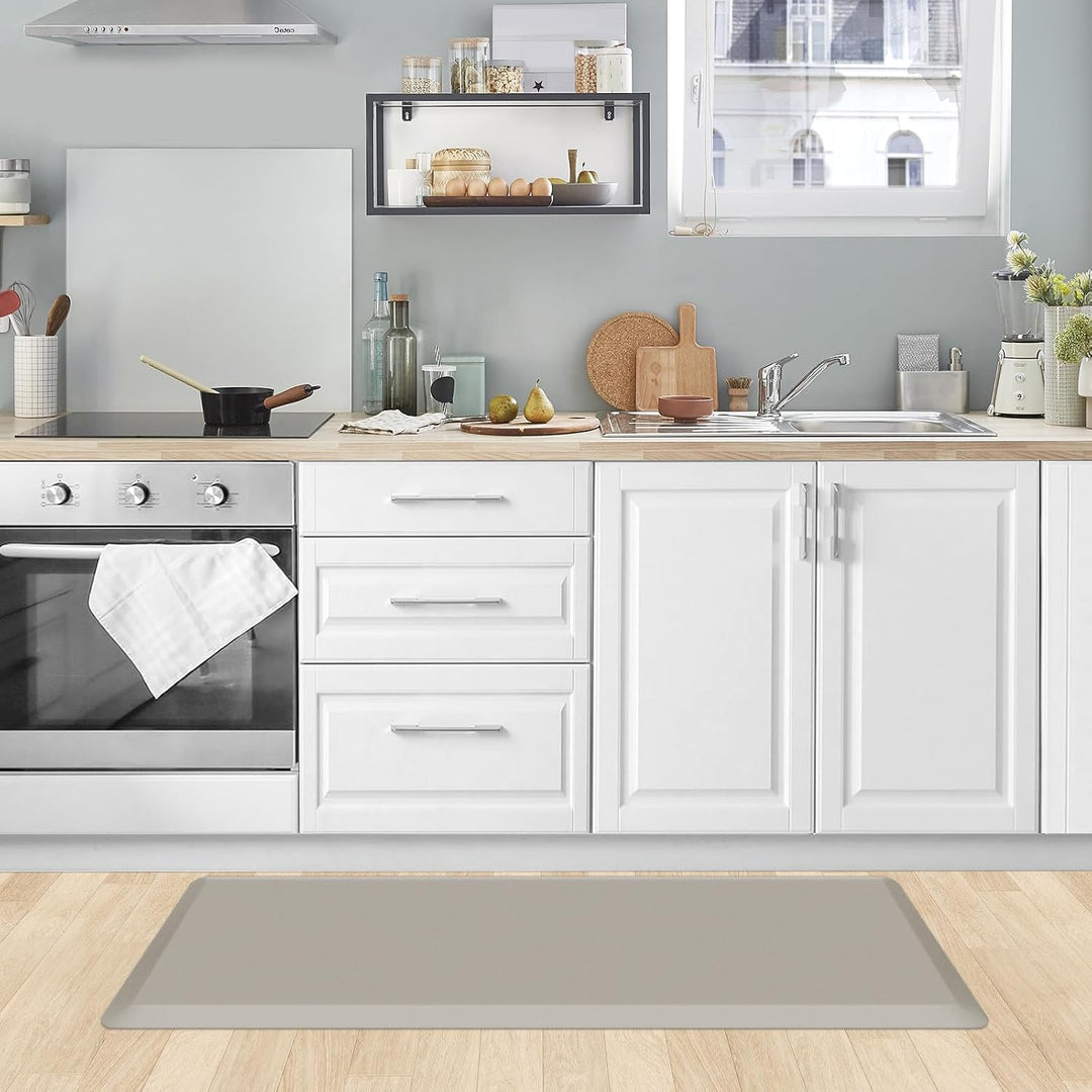 KitchenClouds Küchenmatte, gepolstert, Anti-Müdigkeit, Küchenteppich, 43.9x99.1 cm, wasserdicht, rut