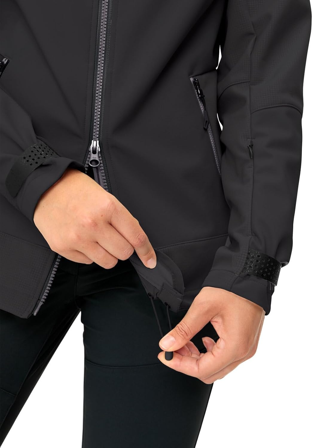 VAUDE Damen Women's All Year Elope Softshell Jacket Jacke, 34 Schwarz