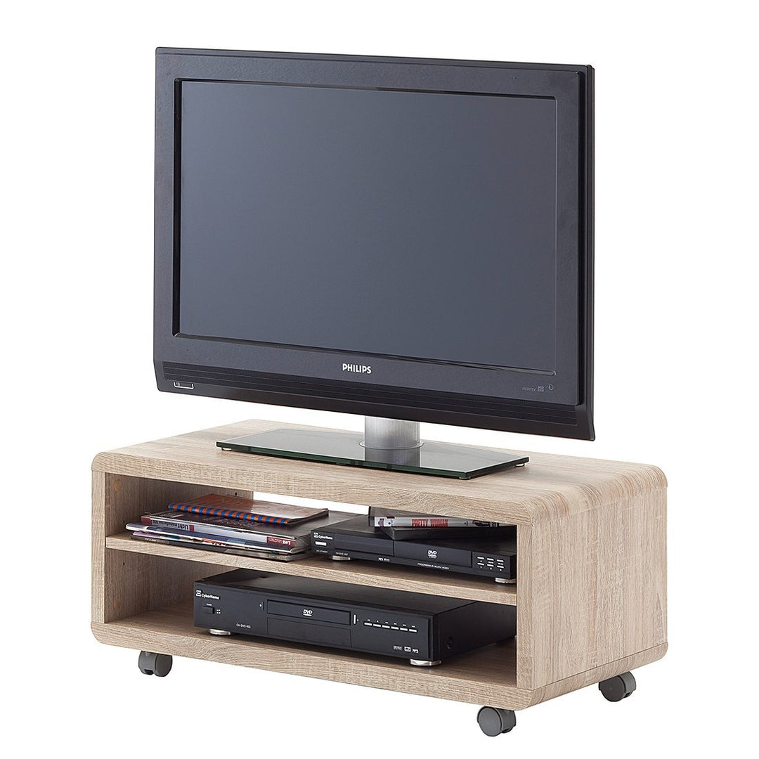 Robas Lund JEFF 7 TV-Board/Media-Board, MDF, ca. 79 x 35 x 39 cm, Eiche sägerau NB