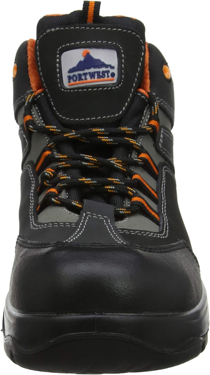 Portwest Portwest Compositelite Sicherheitsstiefel Operis S3 HRO, Grösse: 43, Farbe: Schwarz, FC60BK