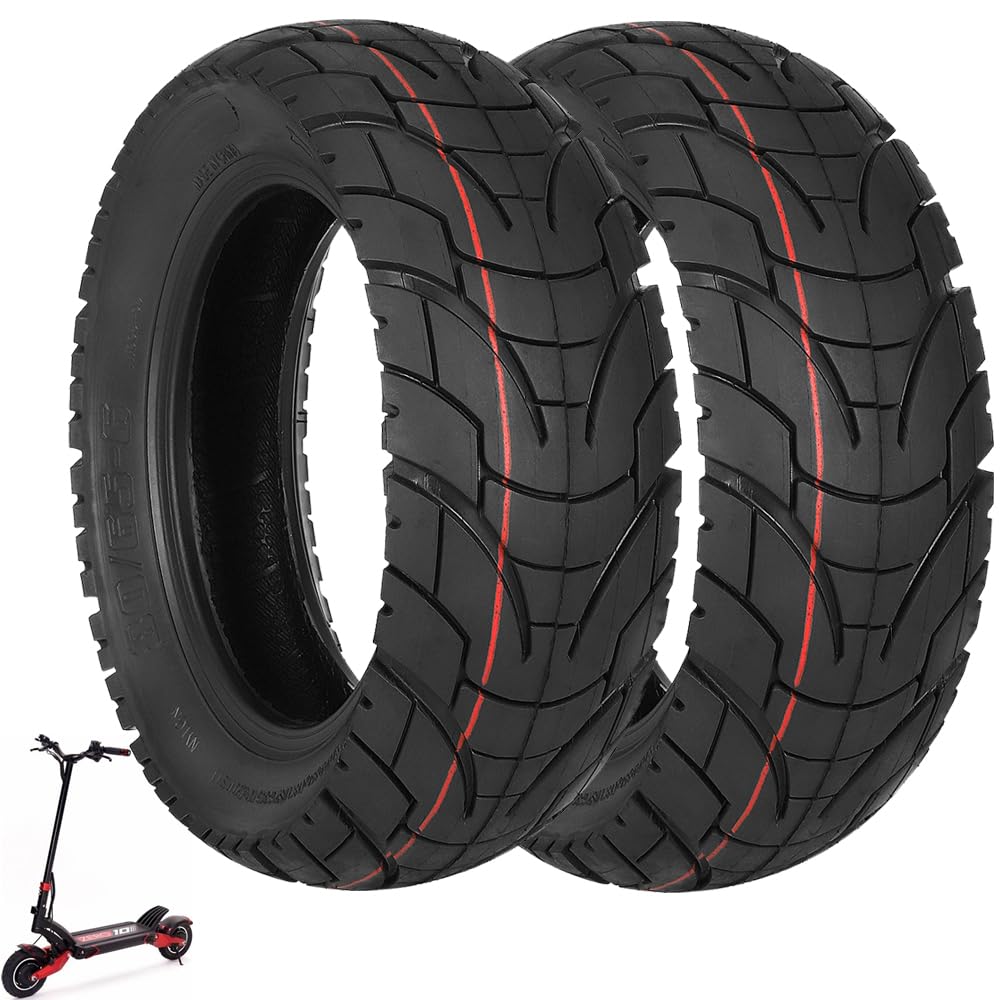 80/65-6 Strassenreifen Verdickter 10-Zoll-Luftreifen für Kukirin G2 MAX,Kukirin G3 Pro,Kukirin G2 Ma