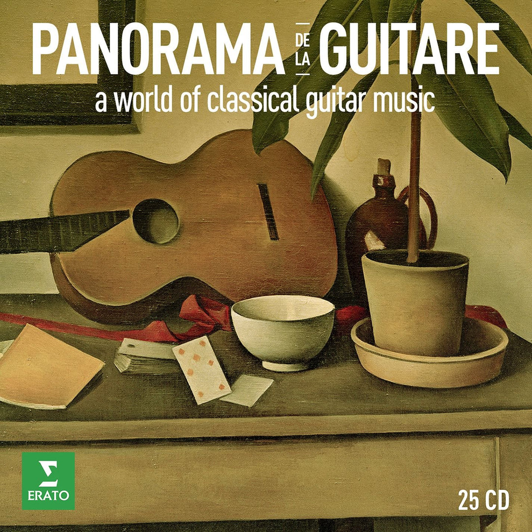 Panorama de la Guitare, Audio-CD