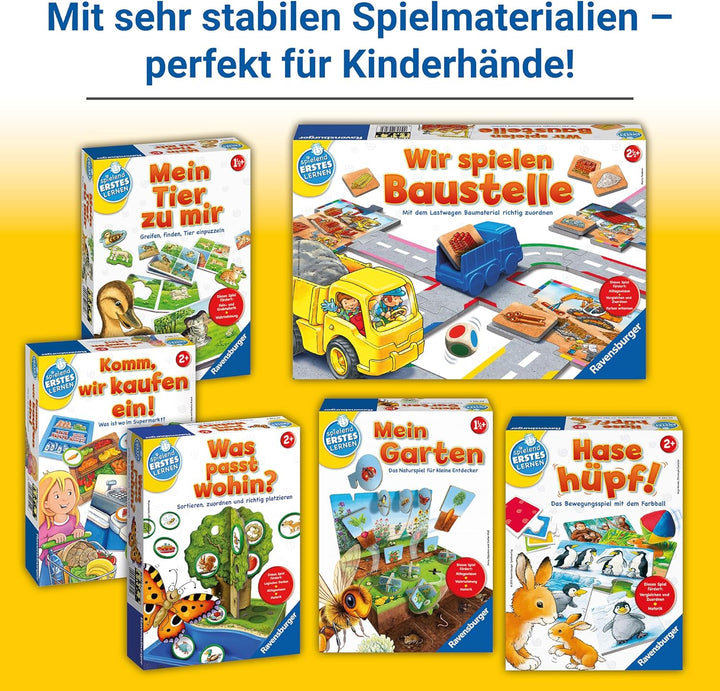 Ravensburger 24735 - Hase hüpf! - Bewegungsspiel für die Kleinen - Spiel für Kinder ab 2 Jahren, Spi