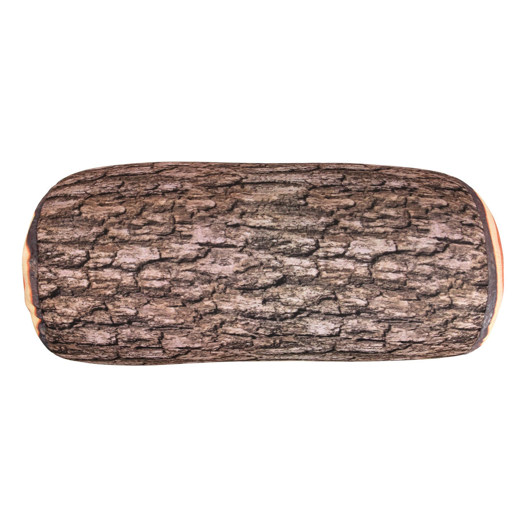 Kikkerland Log Head Rest, 1 Stück (1er Pack), Braun, A