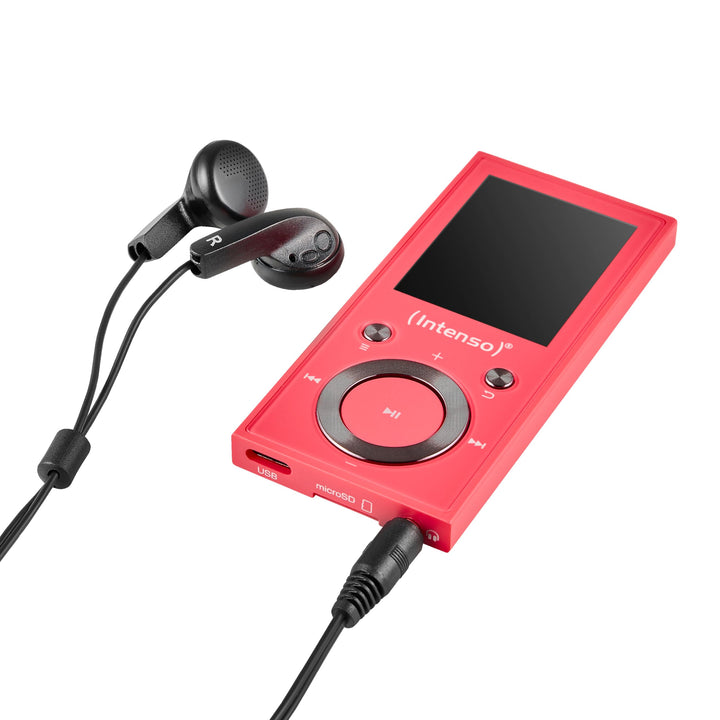 Intenso Video Scooter BT MP3 Player mit Bluetooth 5.0, 1,8 Zoll Farbdisplay, 64 GB microSD, USB-C, b