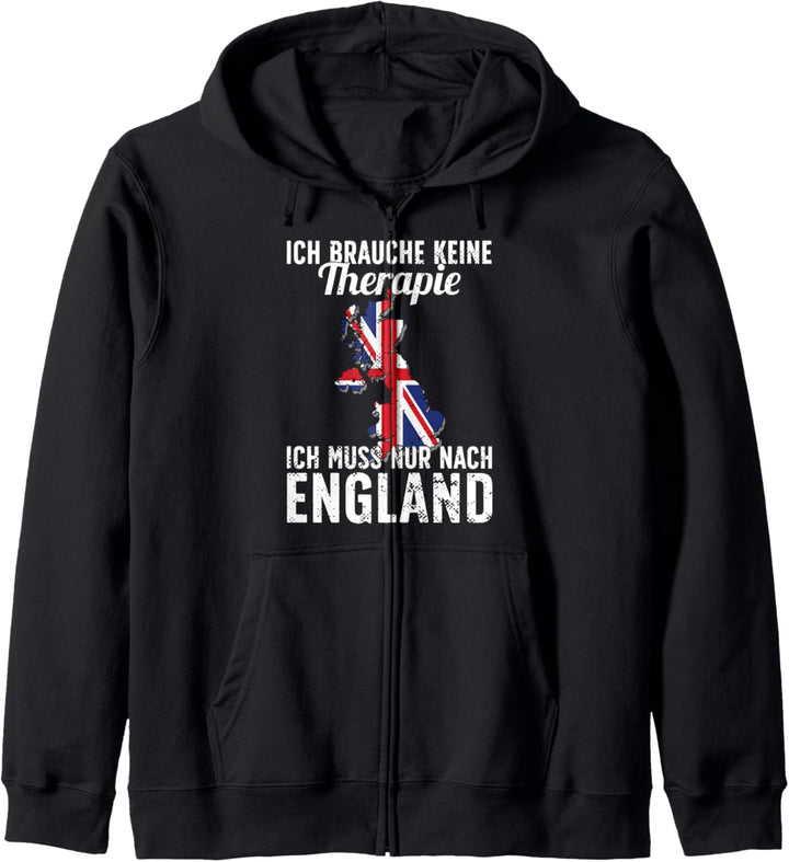 Englische Flagge I England Urlaub I England Kapuzenjacke