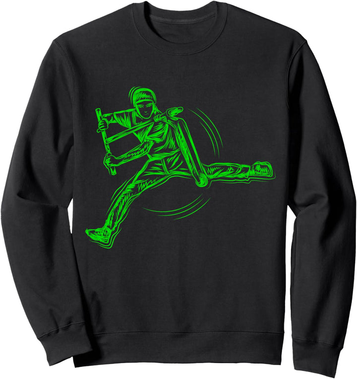 Scooter Roller Stunt Scooter Tretroller Kinder & Jungen Sweatshirt