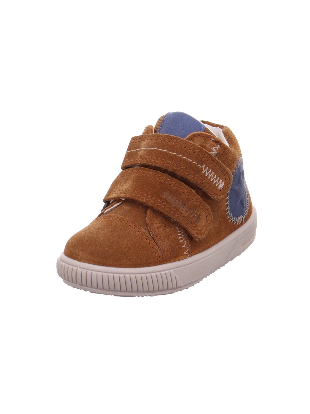 Superfit Jungen 1000345Lauflernschuhe 19 EU Braun Blau 3000, 19 EU Braun Blau 3000