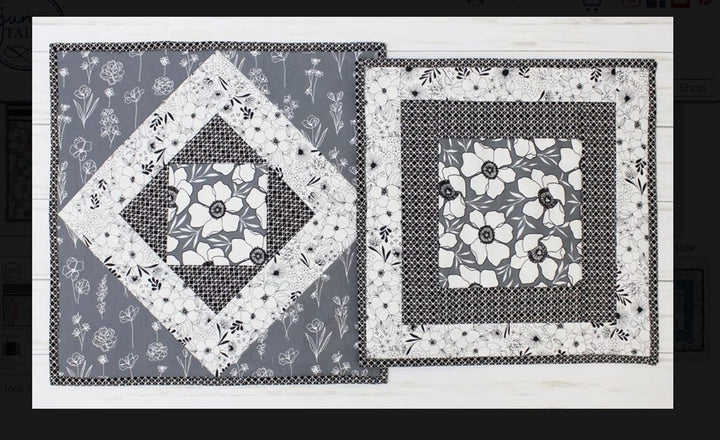 June Tailor JT-1668 Kit Projekttasche, Schwarz Zippity-do-done(tm)