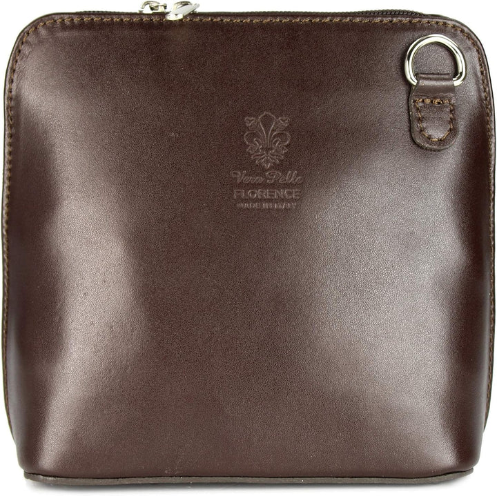 Belli italienische Ledertasche Damen Umhängetasche klein Handtasche Schultertasche Abendtasche in du