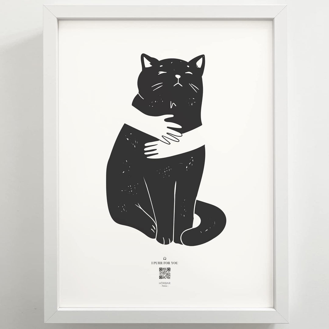 VALINA HÖRBAR RELAX | Hörbild | 3er-Set | Tiere | Poster Poster / Papier 30cm x 40cm, Poster / Papie