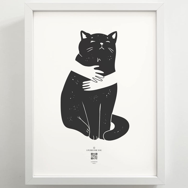 VALINA HÖRBAR RELAX | Hörbild | 3er-Set | Tiere | Poster Poster / Papier 30cm x 40cm, Poster / Papie