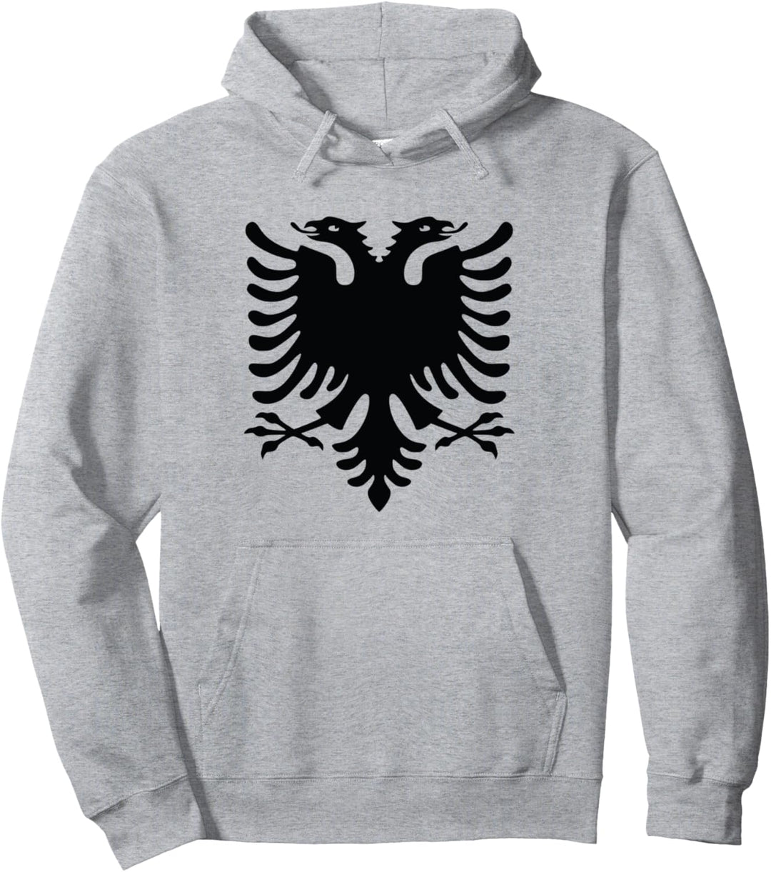 Albanische Flagge Albanien Doppelkopf Adler Albanien Pullover Hoodie