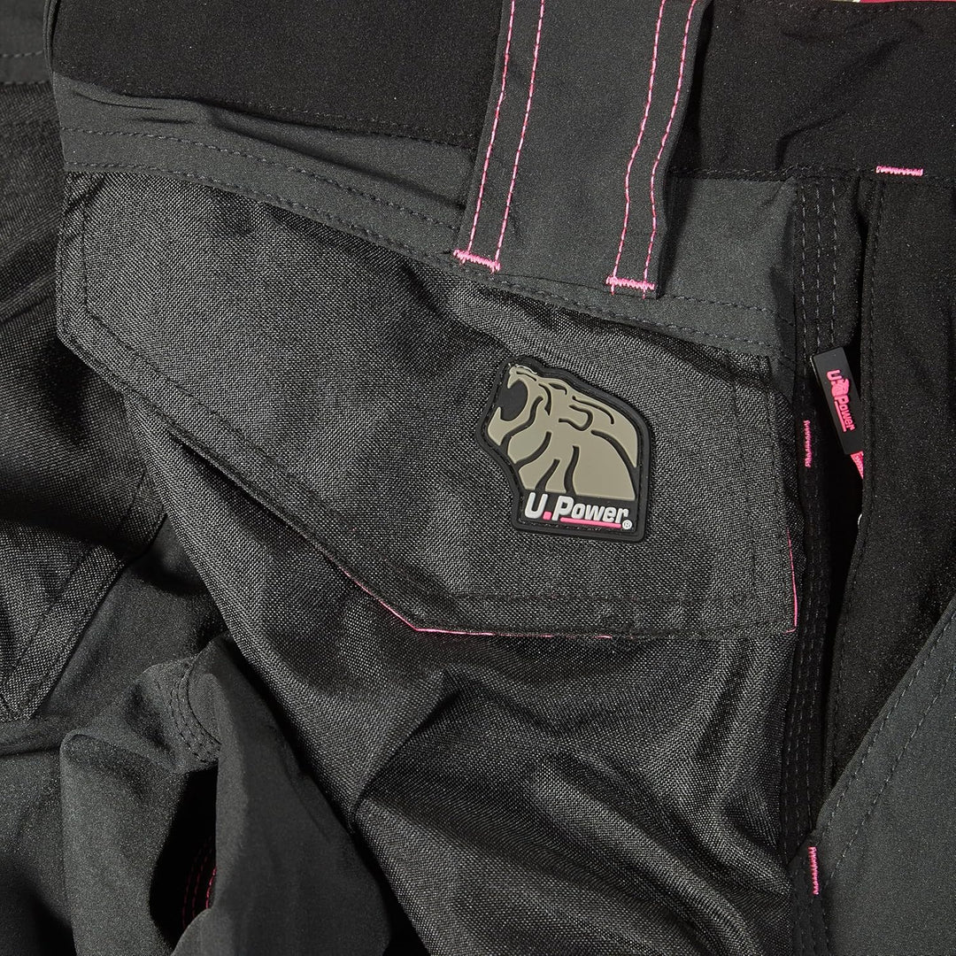 U POWER Herren World 2XL Einheitsgrösse Grau / Fuchsia, Einheitsgrösse Grau / Fuchsia