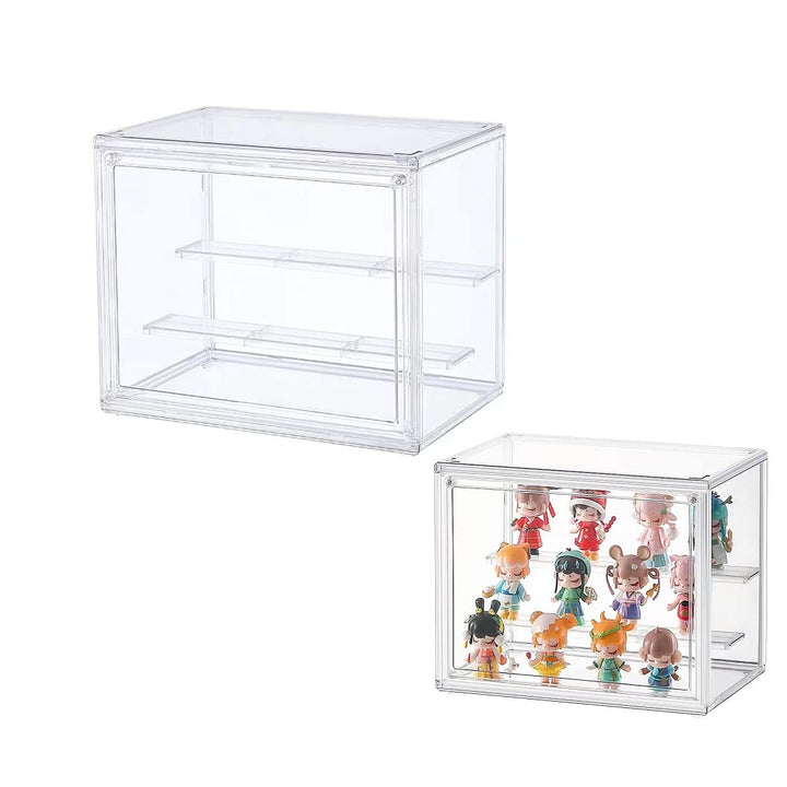 Siyecioa Schaukasten Vitrine, Acryl Vitrine, Glasvitrine, Plexiglas Vitrine Klein mit Tür Für Action